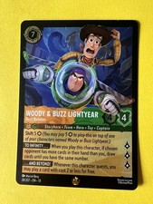Lorcana Disney Attack of the Vine Woody Buzz Lightyear LEGENDARY FOIL
