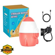 Hands-Free Baby Stroller Rocker 5-Speed Vibrating Soother