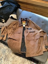 Vintage Kakadu Australia Oilskin Cotton Jacket Size Large Men’s Cloth Vintage