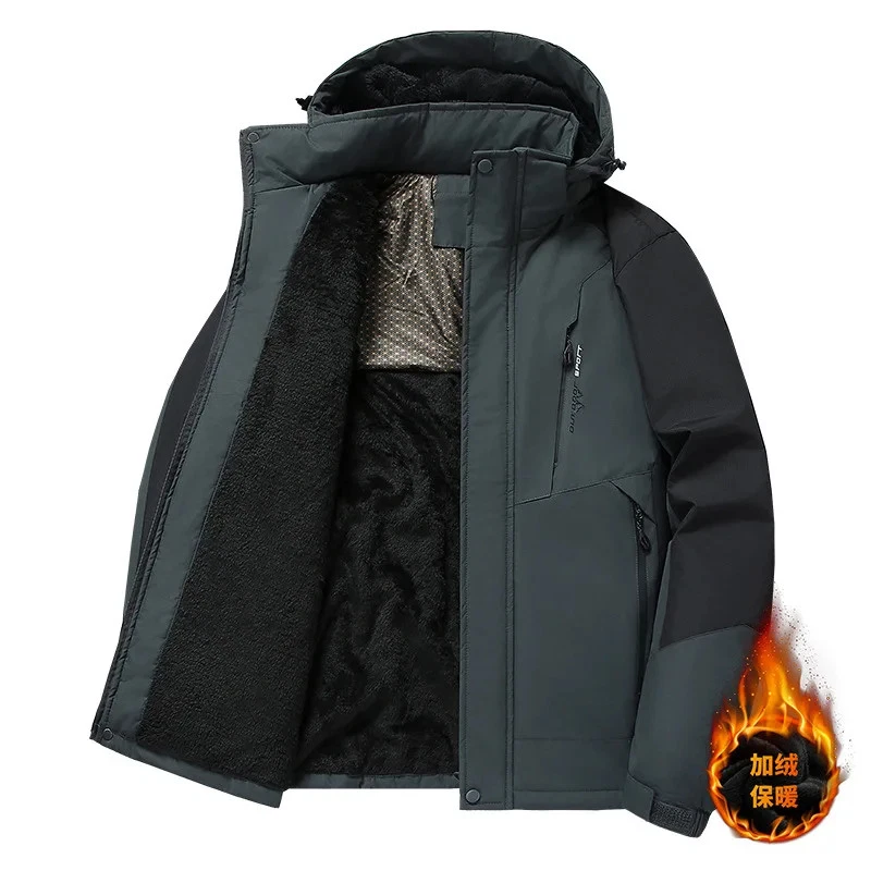 Men's Graphene Cotton Jacket Winter Outdoor Climbing Coat Cold Resistant
Opens in a new window or ta