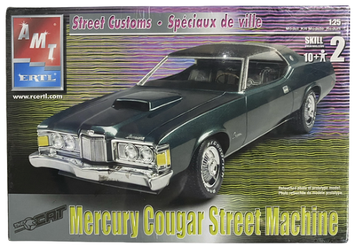 #ad #ad AMT Ertl 1969 Mercury Cougar Street Machine 2004 1:25 Model Kit NEW#38206 Custom $48.88