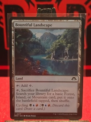 Bountiful Landscape - 217 - MH3 - NM - MTG Magic the Gathering Common Unplayed 