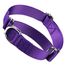 Martingale Dog Collars for Large Dogs, No Pull Dog Choker Collar, Purple L