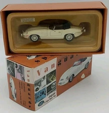 LLEDO VANGUARDS VA4900 CREAM JAGUAR E-TYPE OPEN TOP BOXED 1:43 SCALE UK exp ⭐⭐⭐⭐