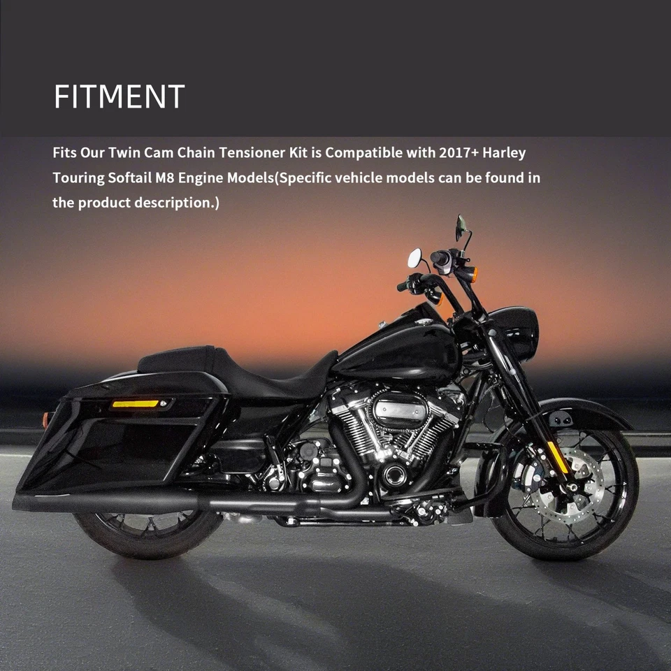 Гидравлический натяжитель цепи кулачка двигателя M8 для Touring Softail Street Glide 2017-up - Изображение 2 из 4