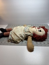 Vintage Knickerbocker Raggedy Ann 15  Doll