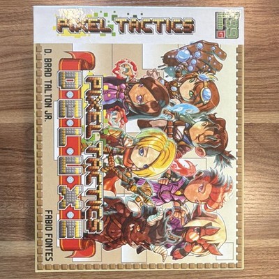 Level 99 Games Pixel Tactics Deluxe Complete Game Set Cards Playmat + expansions