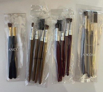 Lancôme Eye Makeup Brush Sets Individually Packaged 13 Total Brushes Travel New