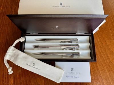 Achtung! Gelegenheit! 3x Graf Faber Castell Classic 925er Sterling Silber massiv