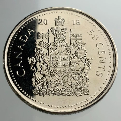 2016 Canada 50 Cents — photo from the most recent tracked eBay sale