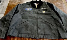 Carhartt Detroit Jacket Embroidered , J001 BLK Black , Blanket Lined 2010 3XL