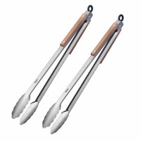 Westmark 2 Grillzangen Classic Wood Maxi, 44 Cm, 162922E3