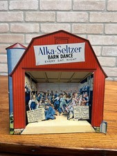 Vintage c1930s Alka-Seltzer "Barn Dance" 3D Country Music Radio Store Display