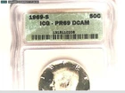 1969-S KENNEDY HALF DOLLAR, PROOF 69, ICG #:1315110208