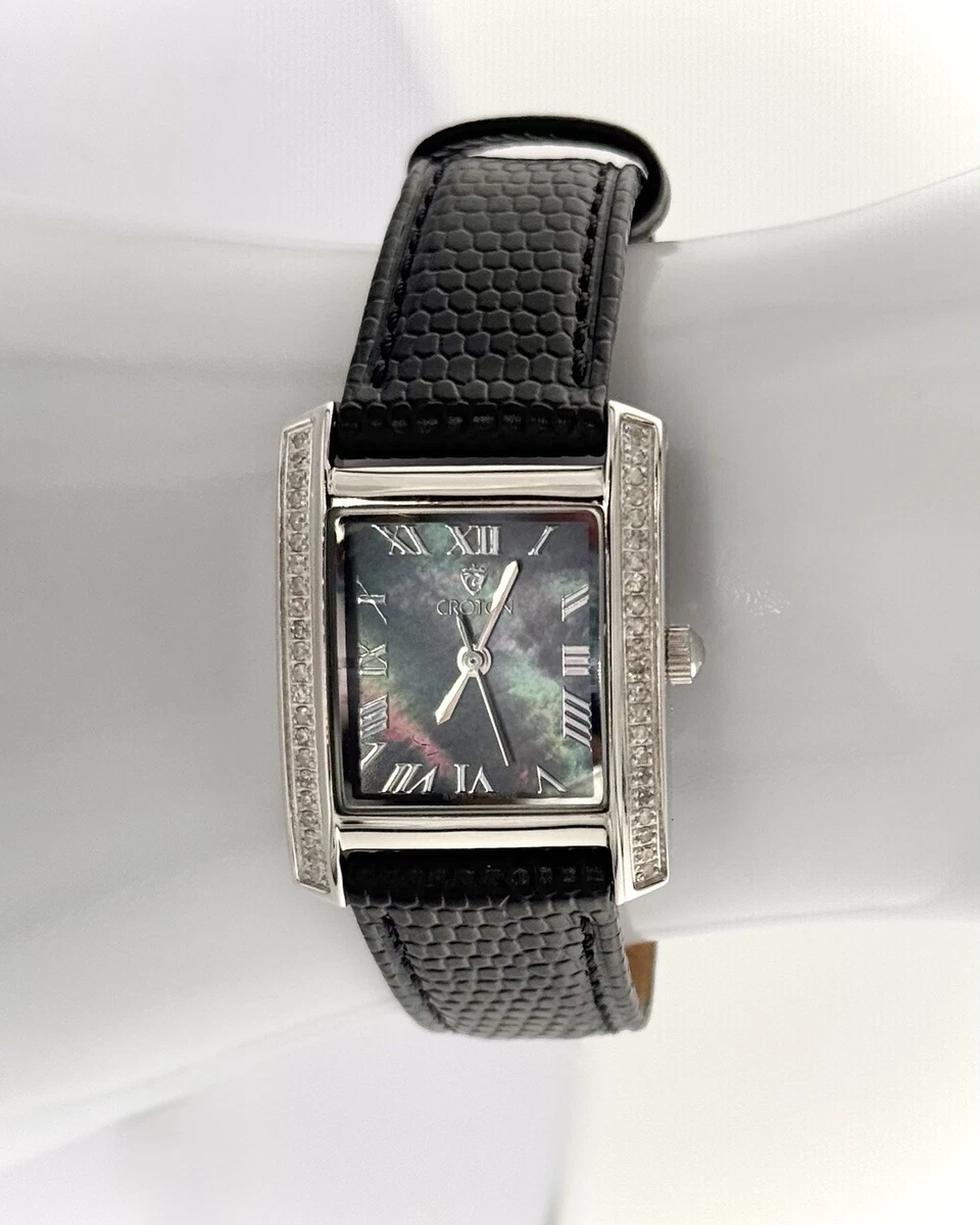Croton Rectangle Wristwatches for sale | eBay