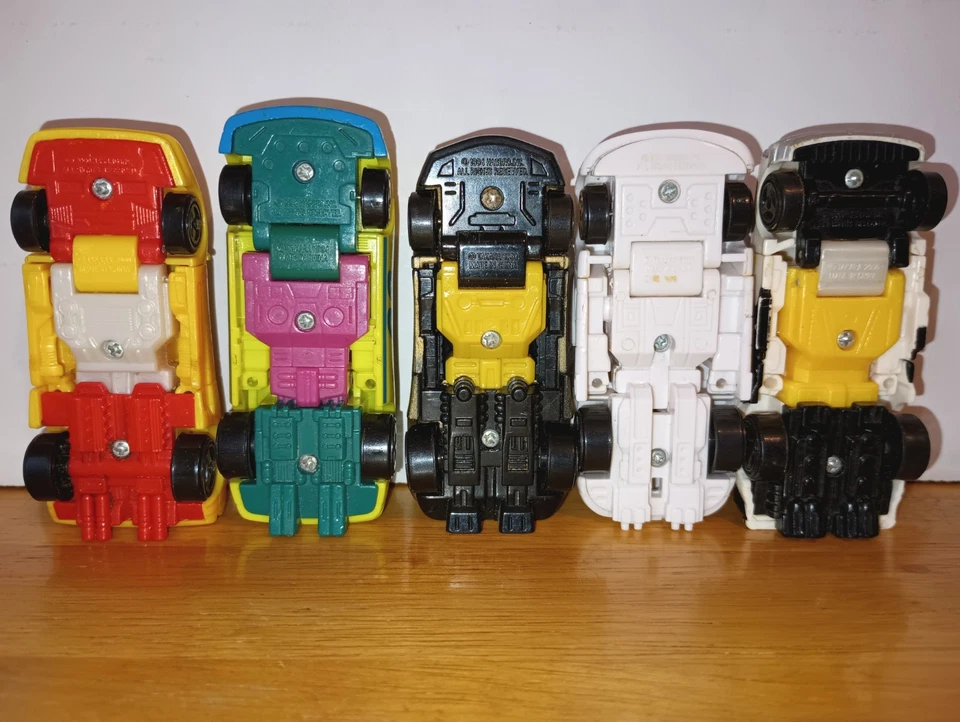 Transformers Go-Bots Spy Changers Lot Of 5 Bumblebee Ironhide Soundwave Jazz REV - Image 4 of 4