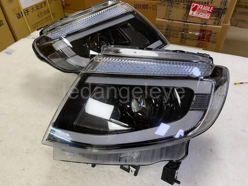 1 par de faros de tira LED para Ranger año 2014-2015 faros LED - Imagen 1 de 8