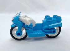 Lego Duplo Marvel Captain America Blue Motorcycle 10921 Replacement Part