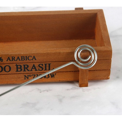 2pcs Stainless Steel Mixer Long Handle Stirring Sticks for Salon Use - Bild 7 von 11