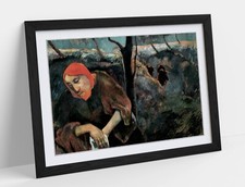 PAUL GAUGUIN, CHRIST ON THE MOUNT OF OLIVES -FRAMED ART POSTER PRINT 4 SIZES
