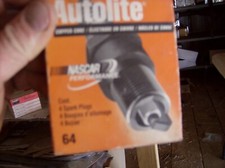 AUTOLITE 64 SPARK PLUGS LOT OF 3