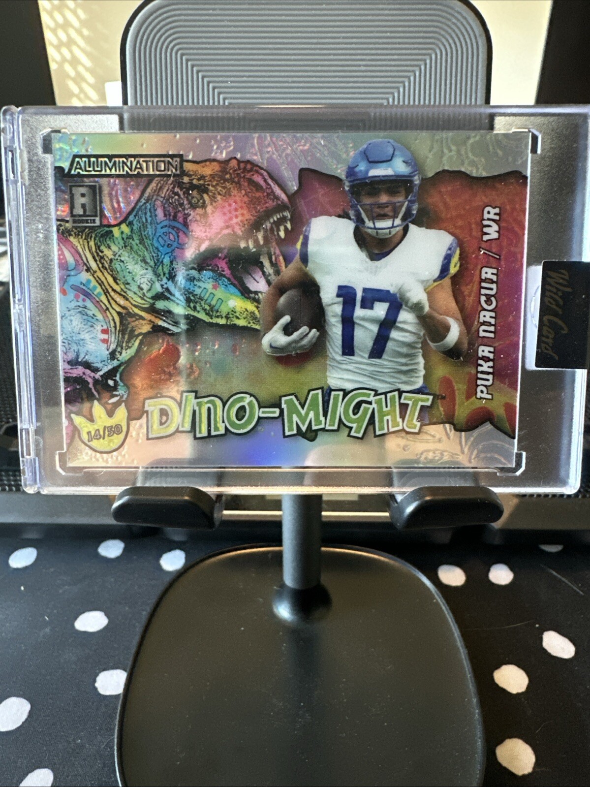 2023 Wildcard Dino Might Puca Nacua 14/50 RC