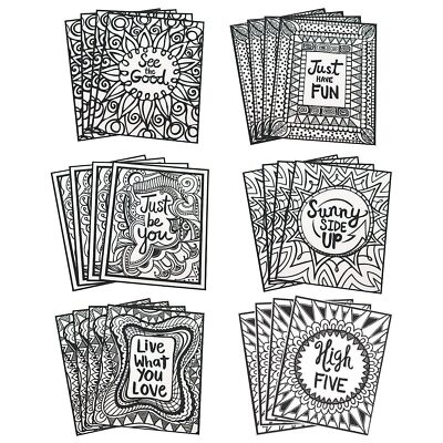 Velvet Art Positive Posters (Pack of 24)