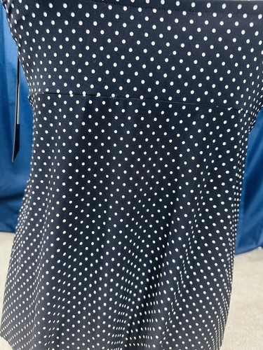 Miraclesuit 8 Tankini Top Black White Polka Dot Pin Point Love Knot Underwire - Picture 9 of 15