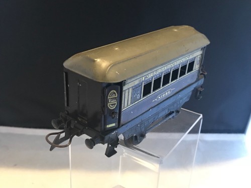 VINTAGE HORNBY O GAUGE TINPLATE No1 PULLMAN COACH NIOBE (WORKING DOORS) - Picture 3 of 12