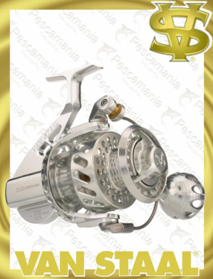Mulinello Van Staal VSX2 Bailed Spinning 150 Front Drag 13BB Silber 4,8:1