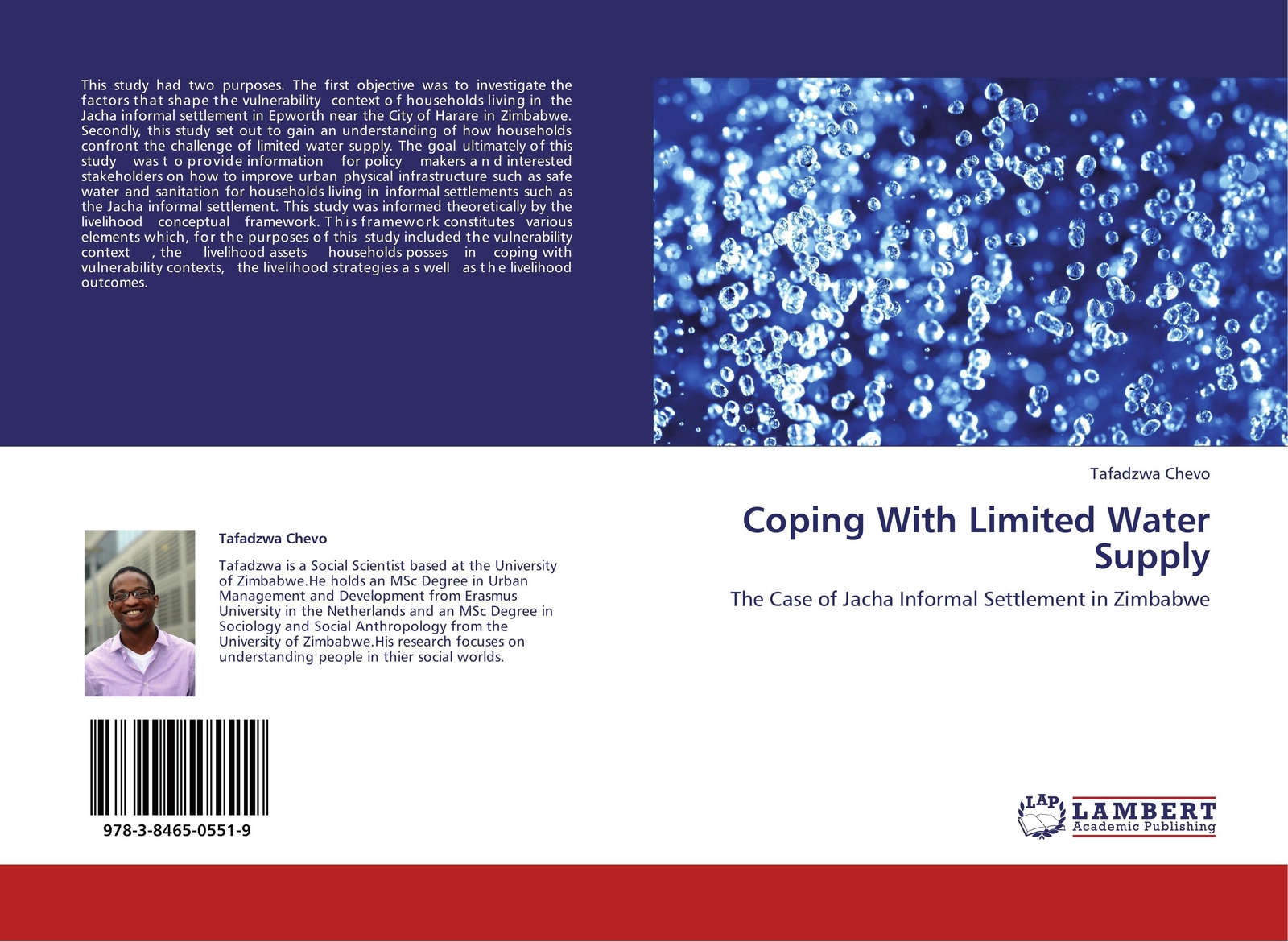 Thumbnail - Tafadzwa Chevo | Coping With Limited Water Supply | Taschenbuch |