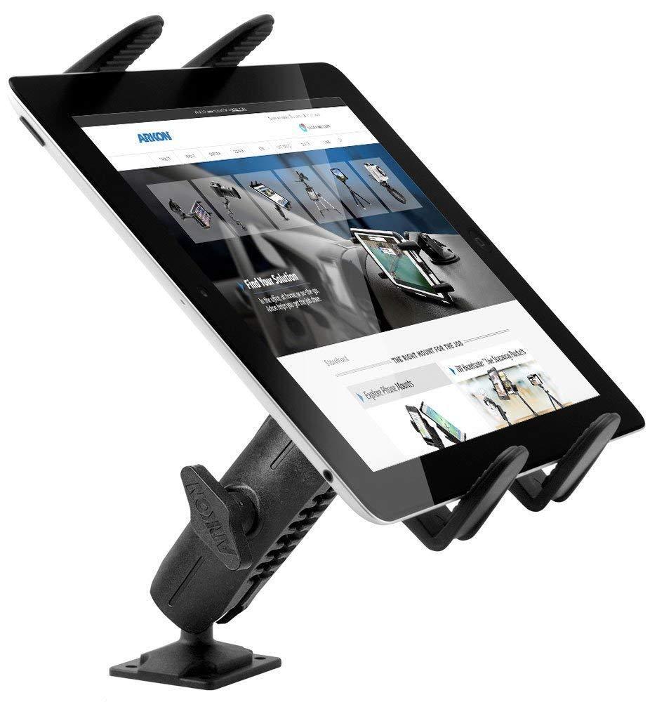  Drill-Base Tablet Mount Truck Heavy-Duty for Samsung Galaxy Apple iPad Air Pro