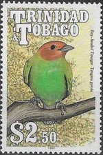 Timbre Oiseaux Trinité et Tobago 658 ** (72898ER)
