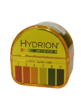 Micro Essential Lab 160B Hydrion Wide Range pH Test Paper Dispenser Refills