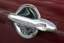 UNICUS Door Handle Cup Insert CHROME 2x for MINI Cooper R50 R52 R53 R55 R56 R57