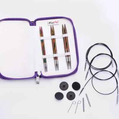 KnitPro Symfonie Holz Stricknadeln STARTER SET / 20660