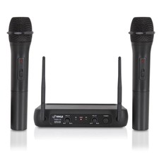 Pyle Pdwm4700 Rack Mount 4 Channel Desktop Uhf Wireless Microphone System