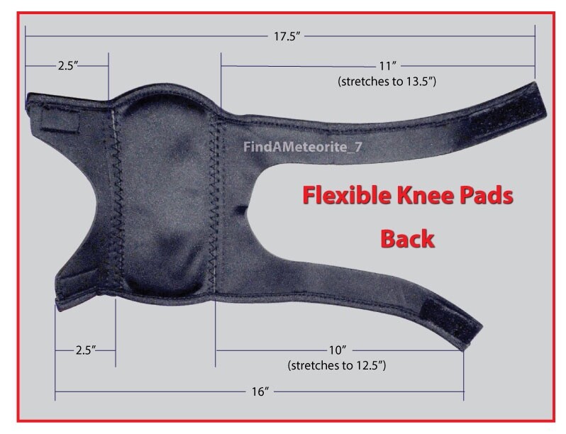 Flexible Knee Pads Metal Detecting Prospecting Treasure SAVE