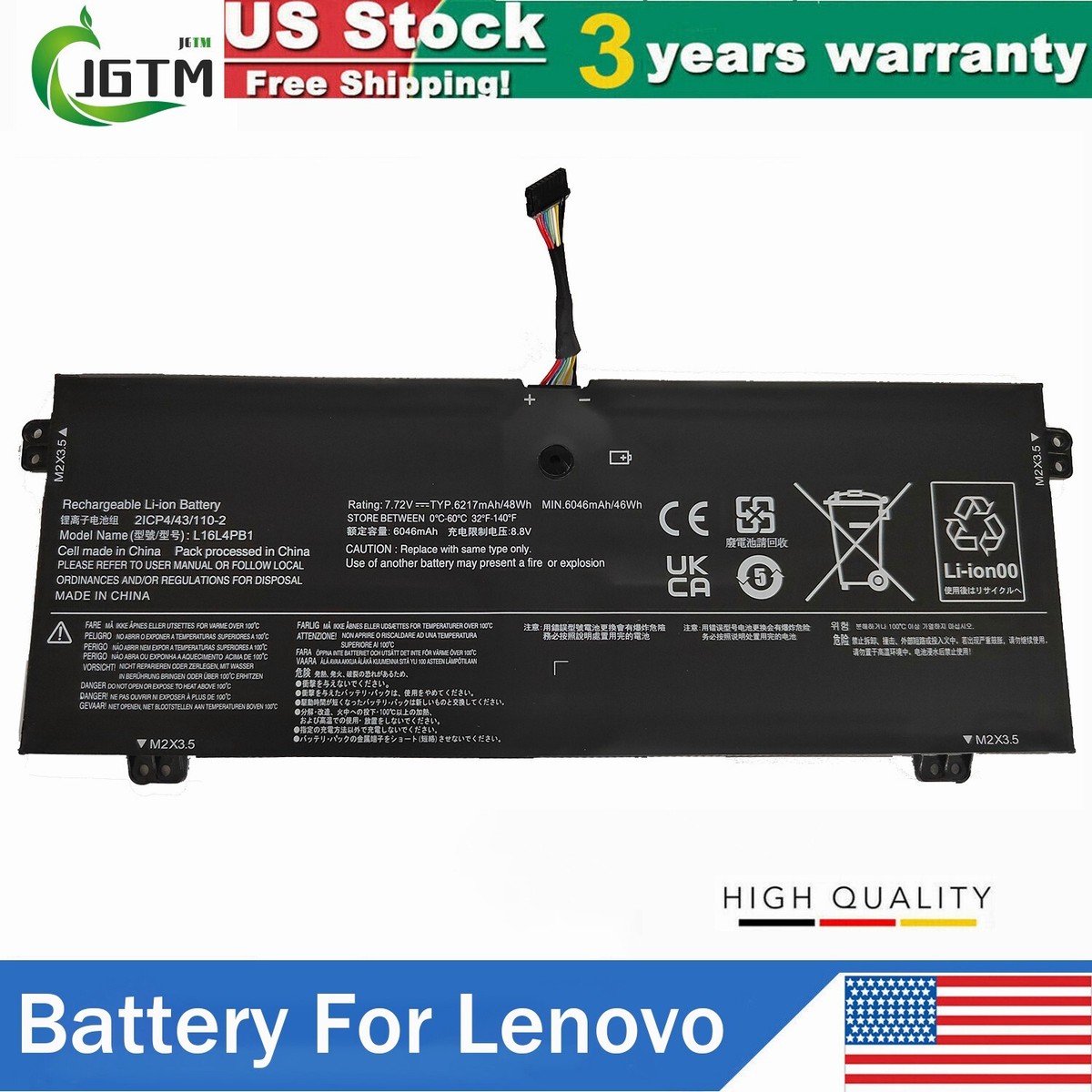 その他 n L16L4PB1 L16C4PB1 L16M4PB1 Battery For Lenovo YOGA 720-13IKB 730