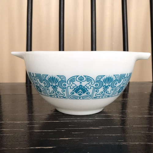 Vintage Pyrex Blue Horizon Cinderella Dip Bowl 1.5 Pt  #441 VGUC