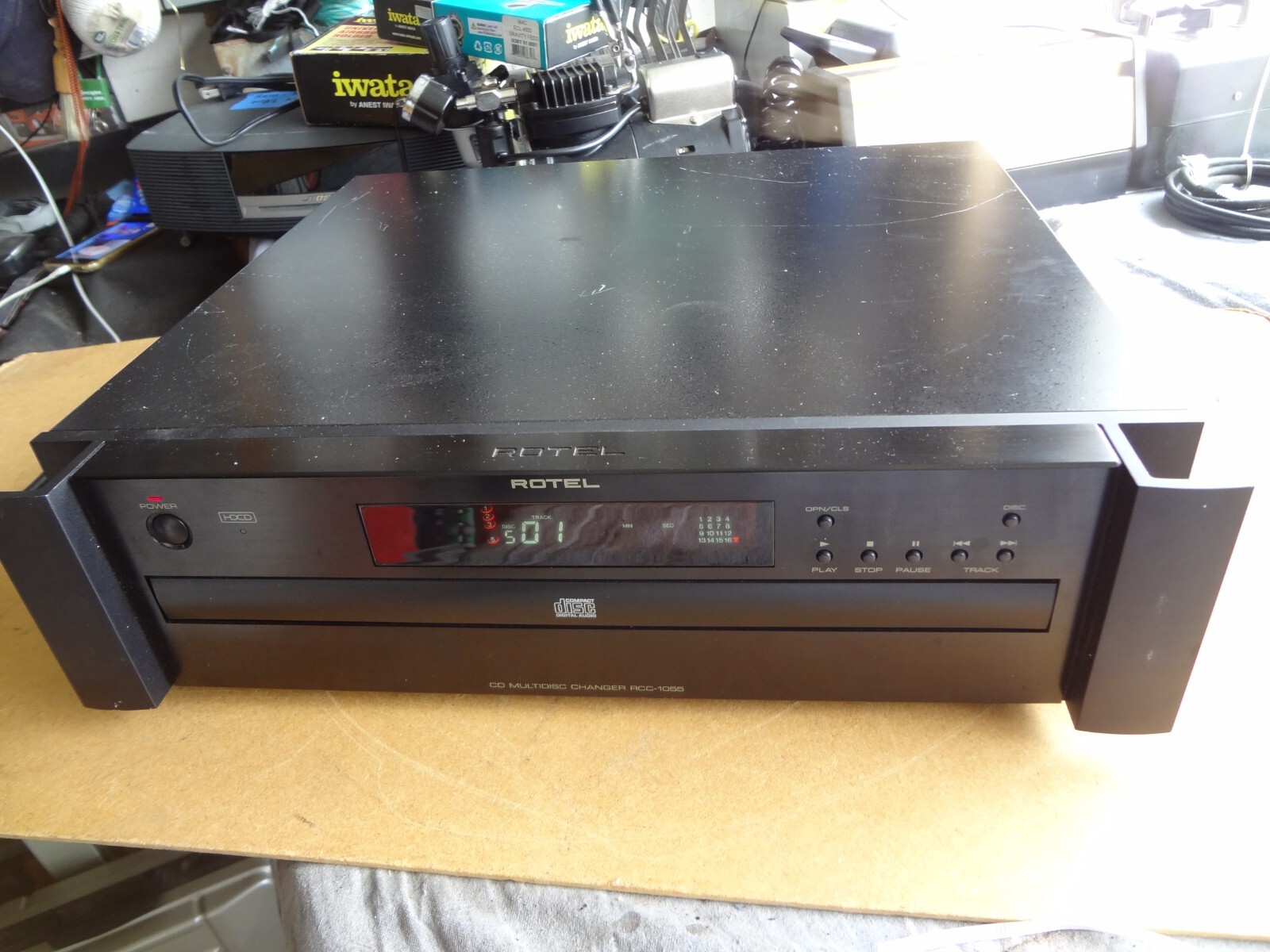 ROTEL RCC1055 Multi Disc CD Changer eBay