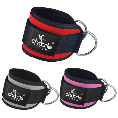 Chocho Weight Lifting Ankle Straps Fitness D Ring Strap Gym Leg