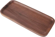 Rectangle Walnut Wood Tray,for tea tray coffee table tay,kitchen tableware decor