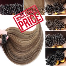 Nano Ring Tip Micro Bead Double Drawn Hair Extensions Remy Human Hair 150G THICK