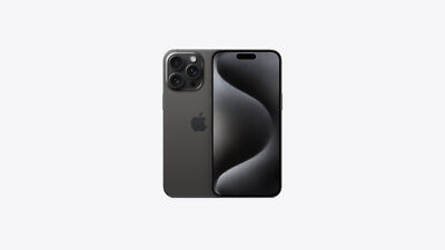 Apple iPhone 15 Pro Max A2849 AT&T Only 256GB Black Titanium Good