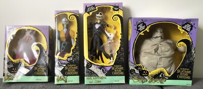 1993年Nightmare before christmasジャック 人形 Original 1993 Nightmare Before Christmas Collector Doll Set