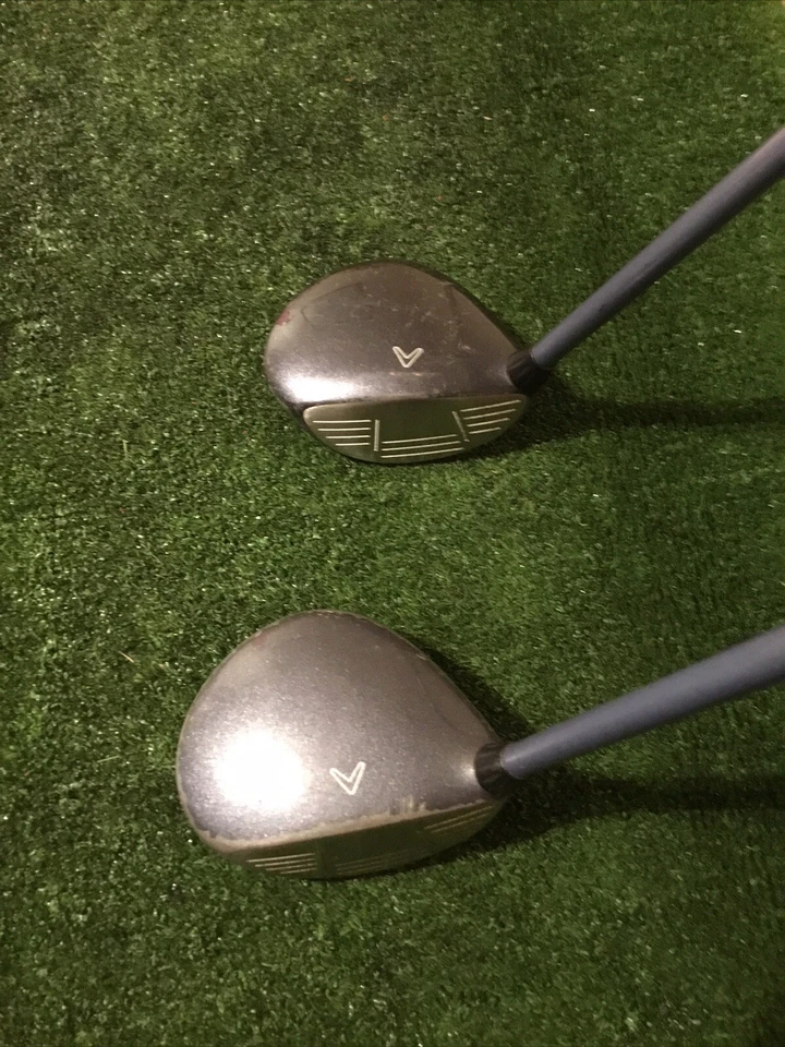 Callaway Ladies Big Bertha Steelhead III 4-7 Woods Set Graphite Shafts - Image 3 of 4