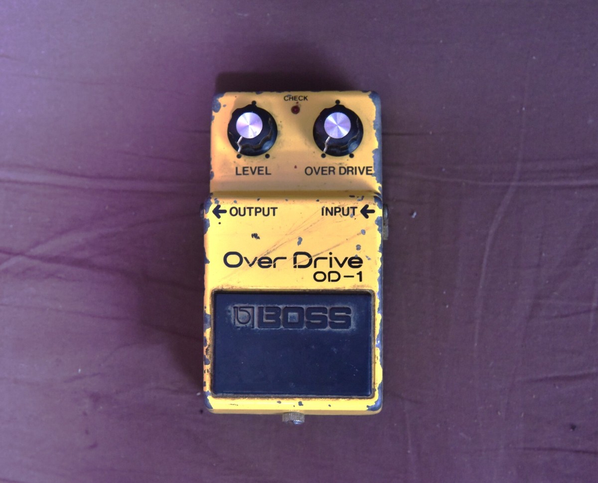 BOSS OD-1 silver screw NEC C4558C #9300 613165190969 | eBay 