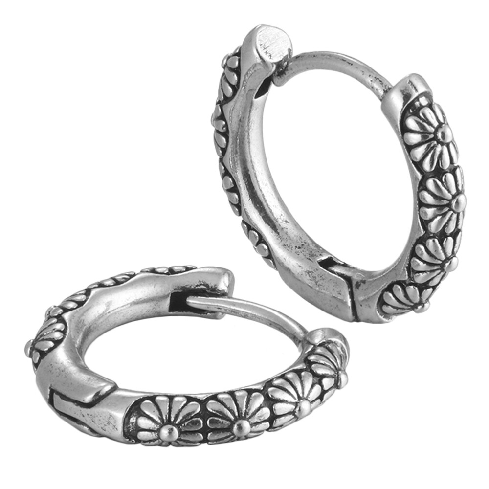 Punk Style Vintage Chunky Stud Earrings for Women and Men Punk Rock Statement Jewelry-image