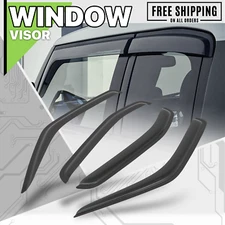 Window Visor Shade Smoke Vent Wind Rain Deflector Guard fit 00-04 Nissan Xterra